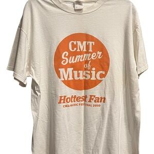 CMT Summer of Music White Tee